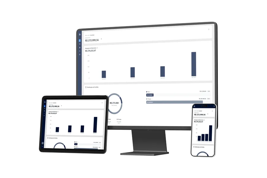 Painel da plataforma Bravaforte
